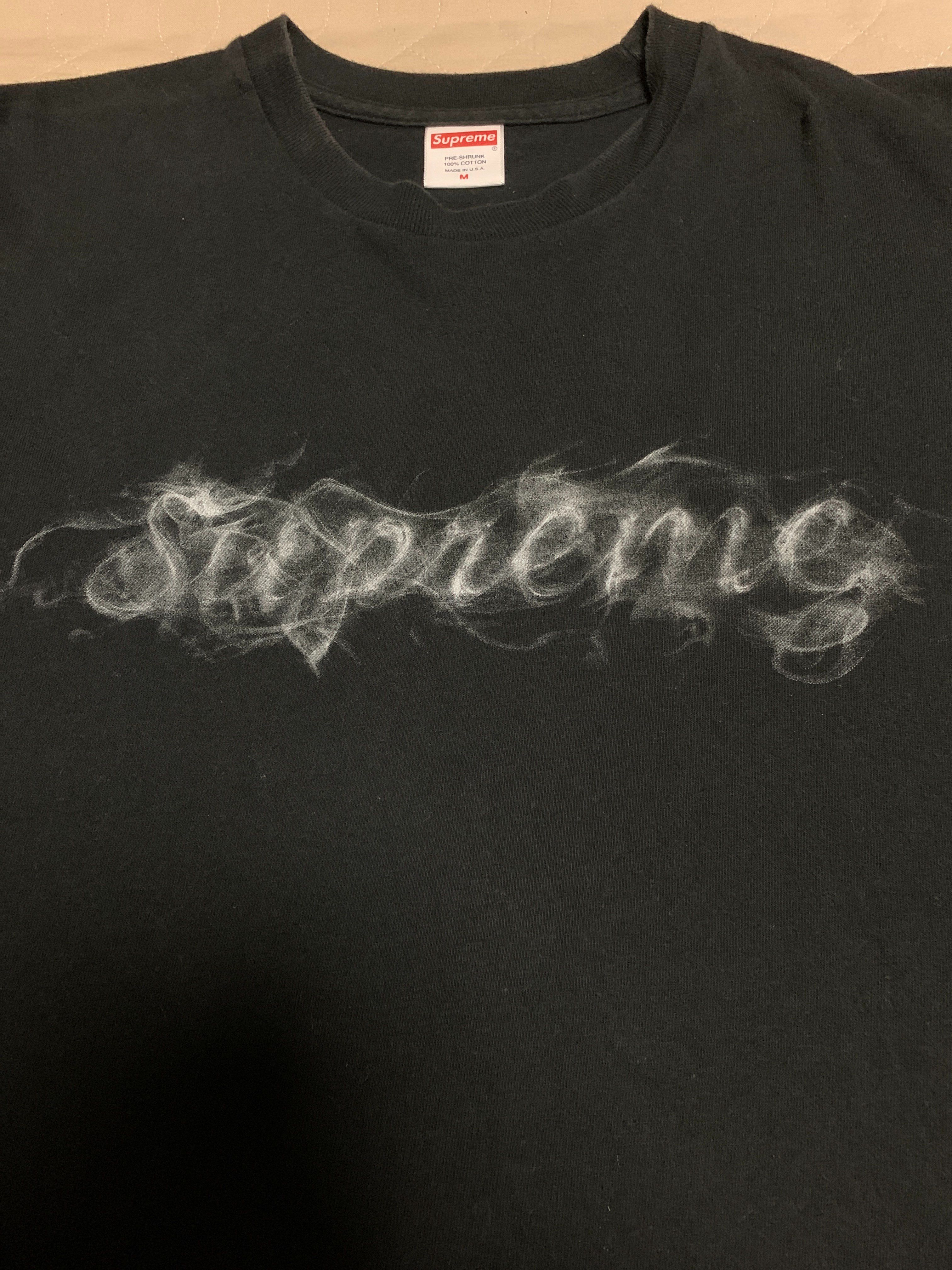 Supreme Smoke Tee "Black"