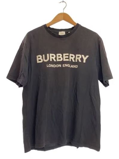 Burberry Men's Logo Print Cotton T-Shirt "Black"