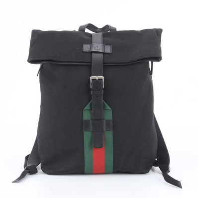 ■美品 グッチ シェリー ライン 337075 リュックサック
