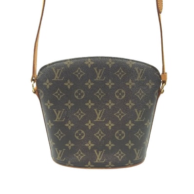 〇〇LOUIS VUITTON ルイヴィトン モノグラム ドルーオ ショルダーバッグ M51290 ブラウン
