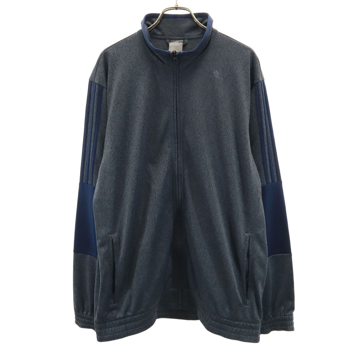 adidas アディダス トラックジャケット L チャコールグレー ジャージ
