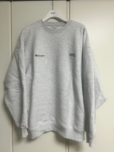 WTAPS x Champion Academy / Crew Neck / CTPL "Ash Gray"