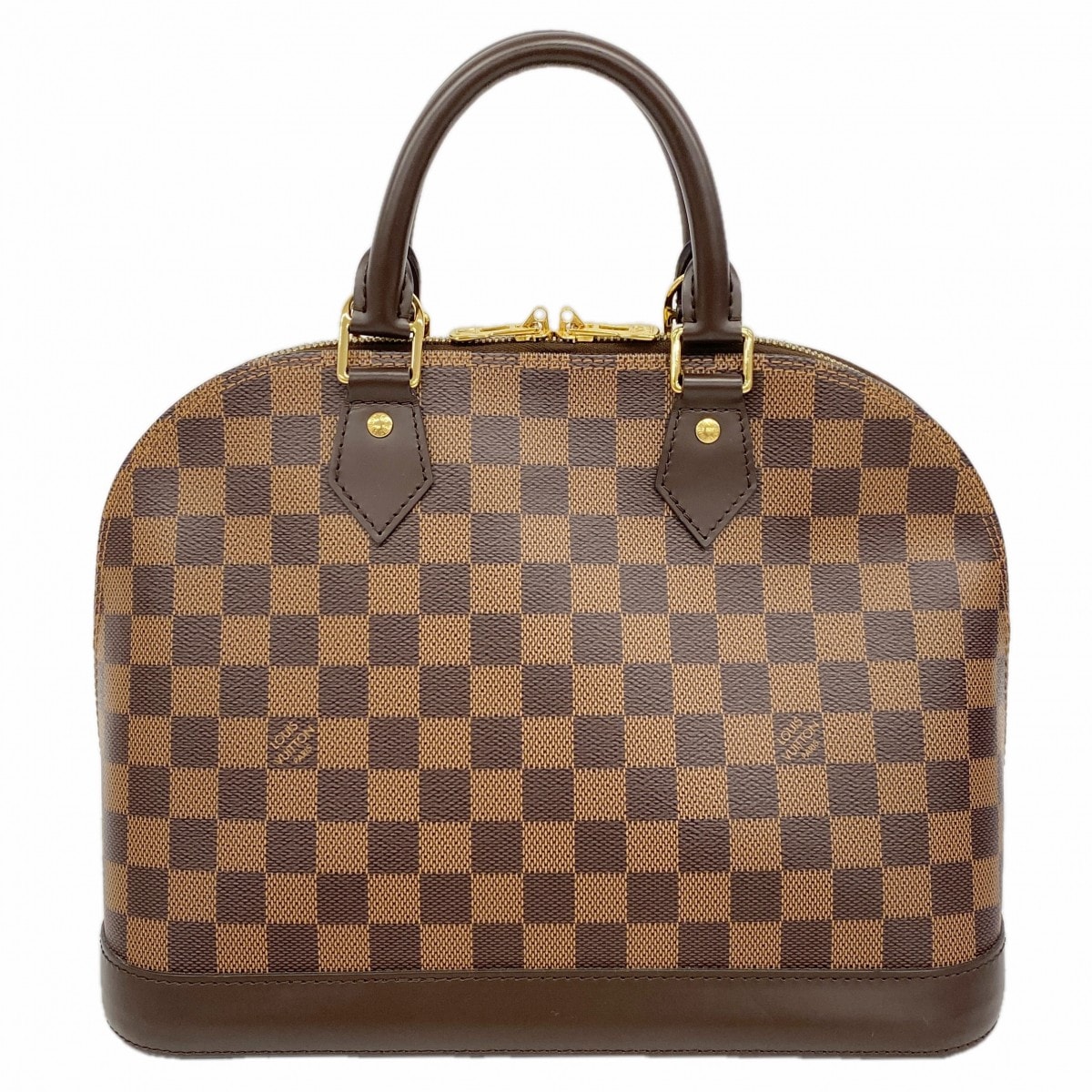 【6dc3600】ルイヴィトン ハンドバッグ ダミエ アルマPM N53151 エベヌ【中古】レディース