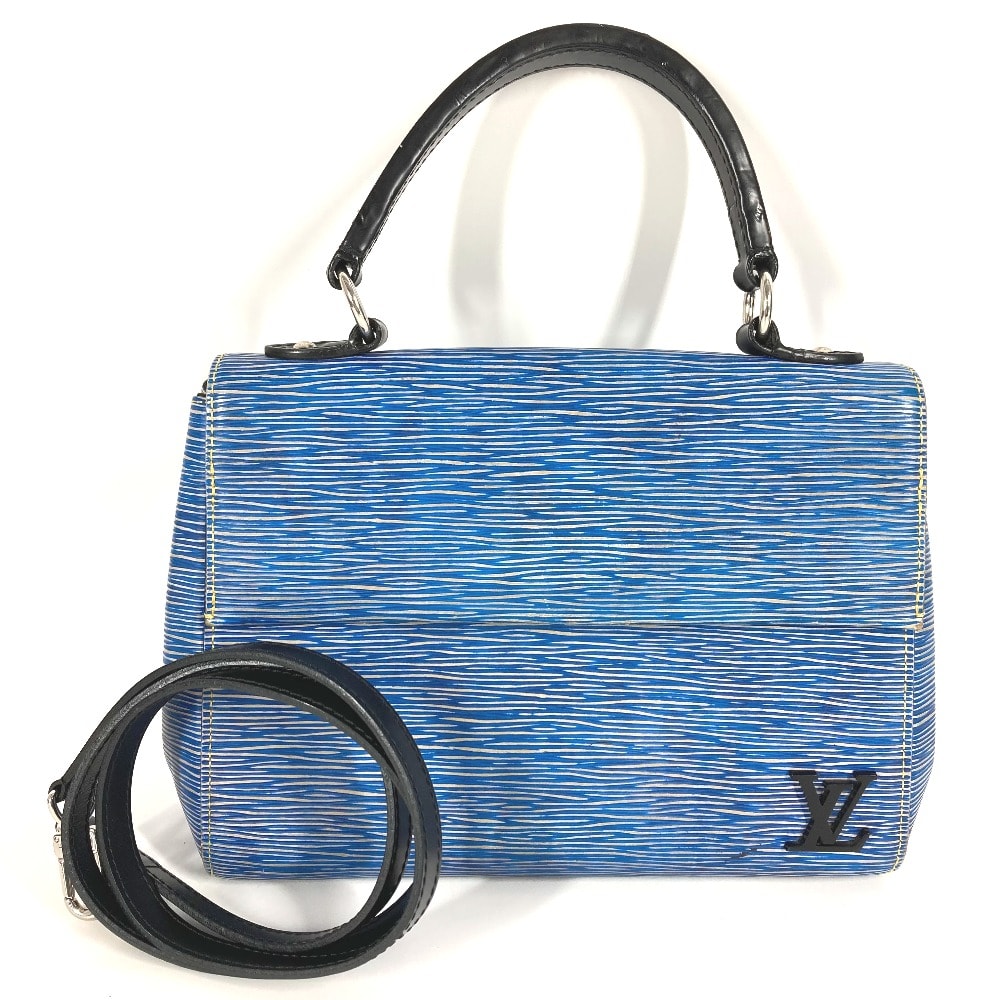 ルイヴィトン LOUIS VUITTON クリュニーBB クリュニー BB M51392  エピ デニム 2WAYバッグ ショルダーバッグ 斜め掛け フラップ ハンドバッグ エピレザー ブルー