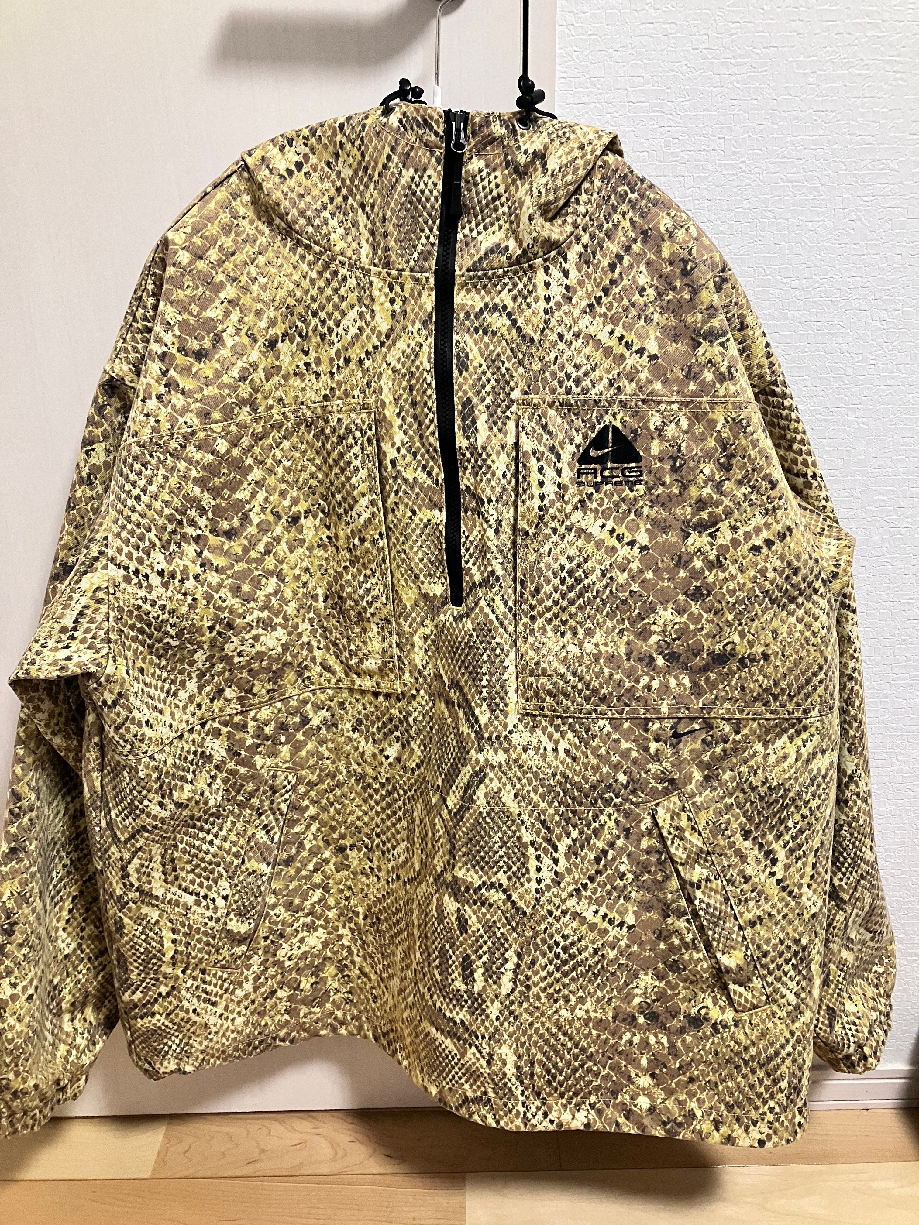 Supreme Nike ACG Denim Pullover "Gold Snakeskin"