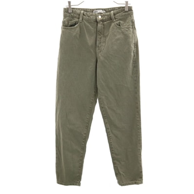 ZARA ザラ ロングパンツ 36 スモーキーグリーン