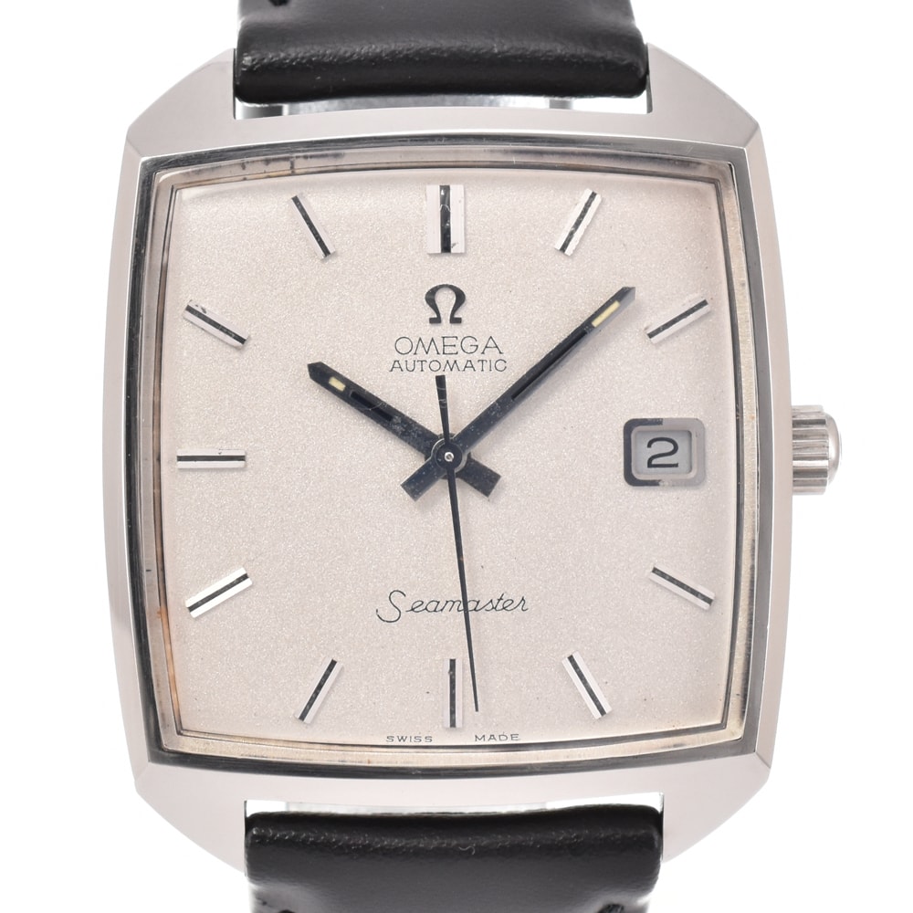 オメガ OMEGA ヴィンテージ シーマスター スクエア デイト 自動巻き メンズ A#145938