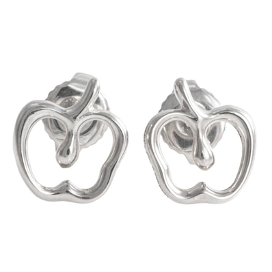 TIFFANY&Co. ティファニー アップル ピアス シルバー925 シルバー【中古】