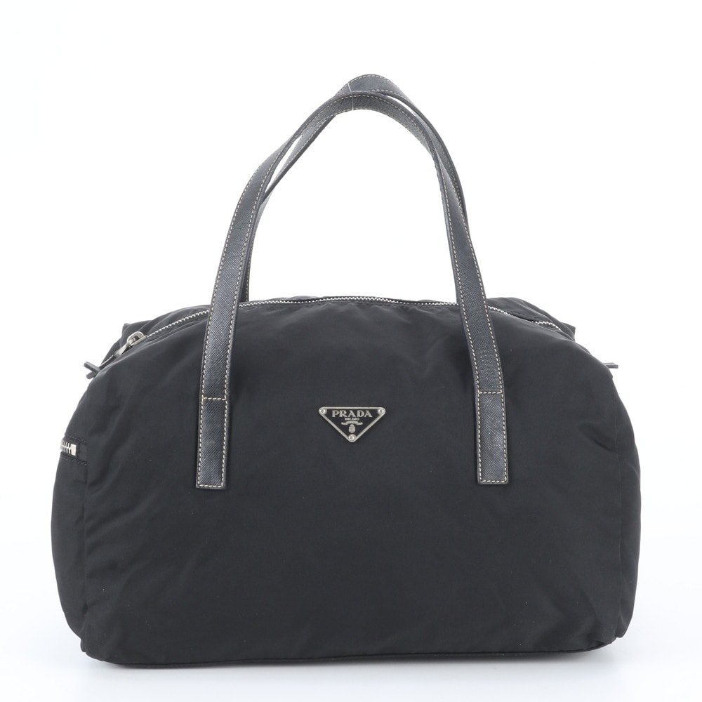 ■極美品 プラダ テスート ナイロントライアングルロゴトート バッグ