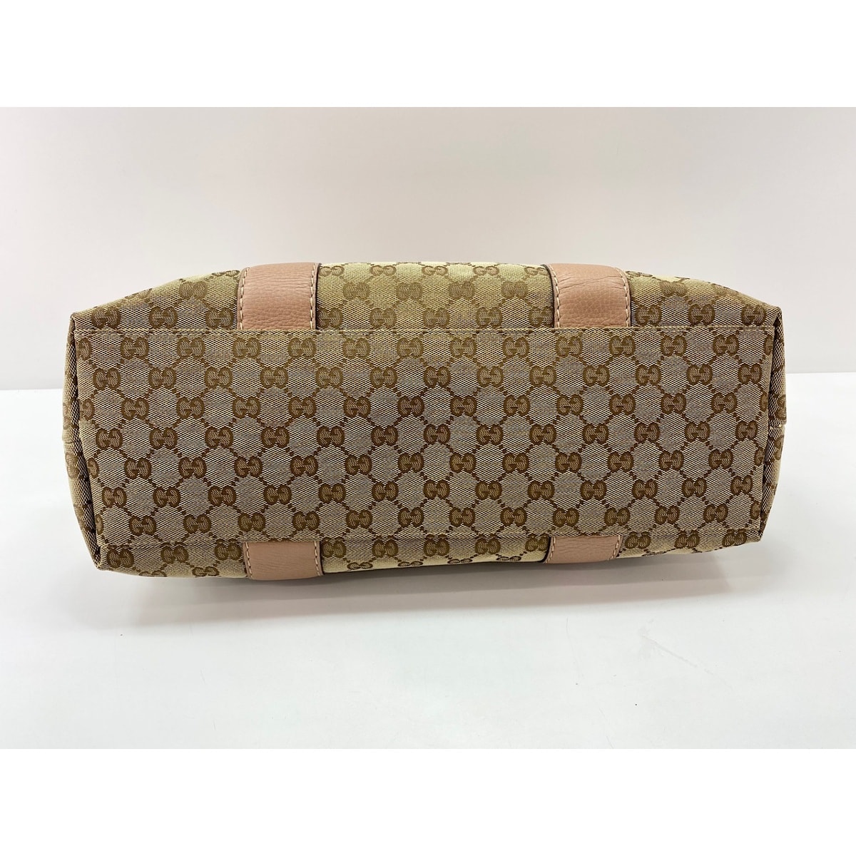 C (やや傷や汚れあり)】グッチ GUCCI GGキャンバス バンブー トート