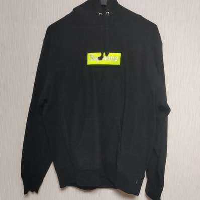 Supreme Box Logo Hooded Sweatshirt "Black" (17FW)