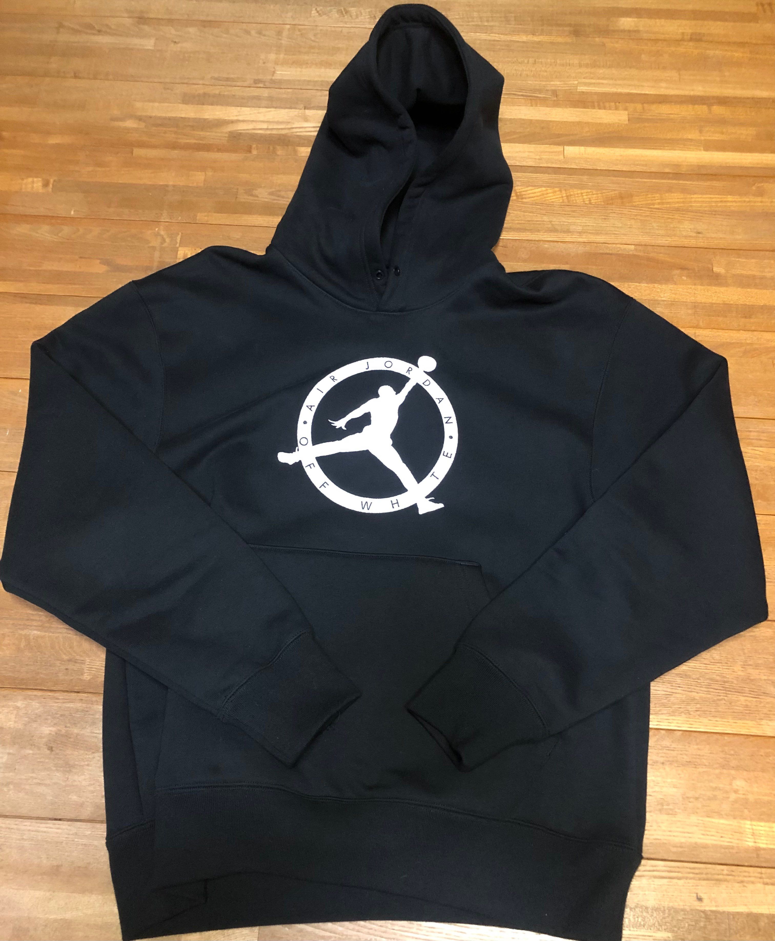 Air Jordan Off-WhiteTM️ Men's Hoodie "Black"