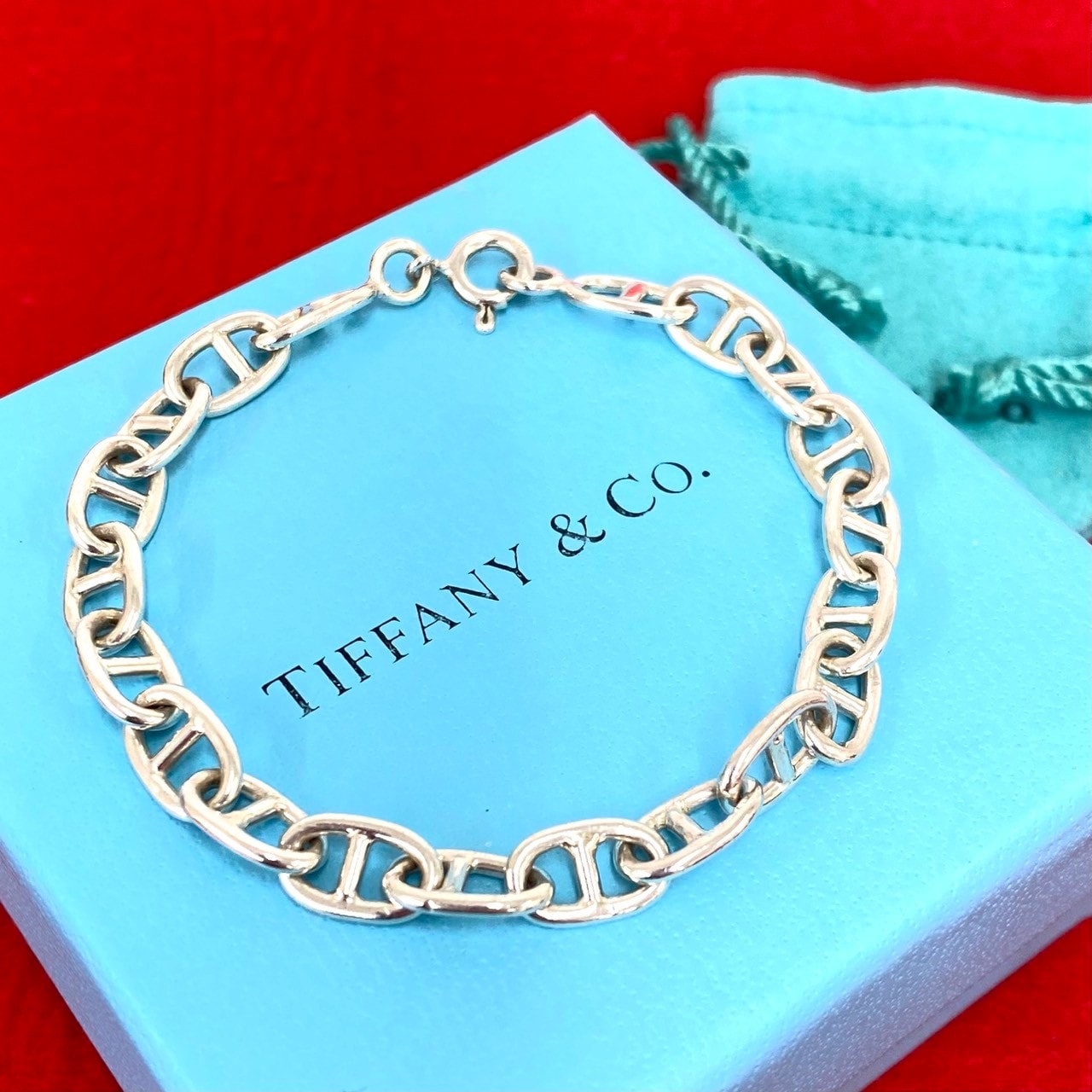 TIFFANY&Co. ティファニー チェーン ブレスレット シルバー925 ブレスレット シルバー
09589