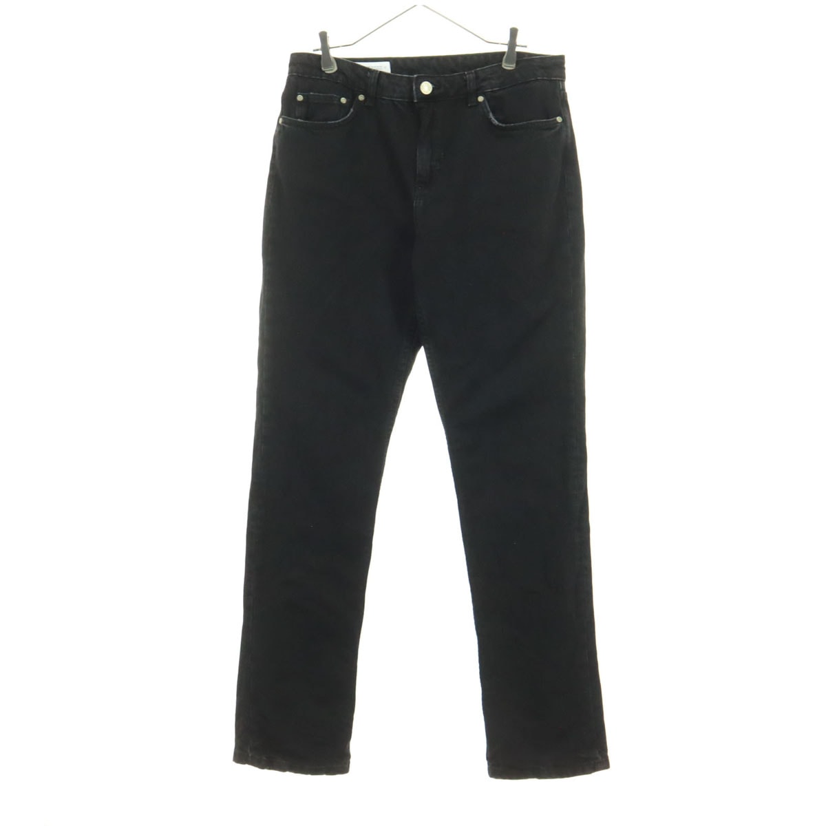 ZARA ザラ デニムパンツ W42 ブラック