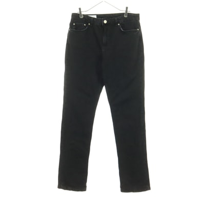 ZARA ザラ デニムパンツ W42 ブラック