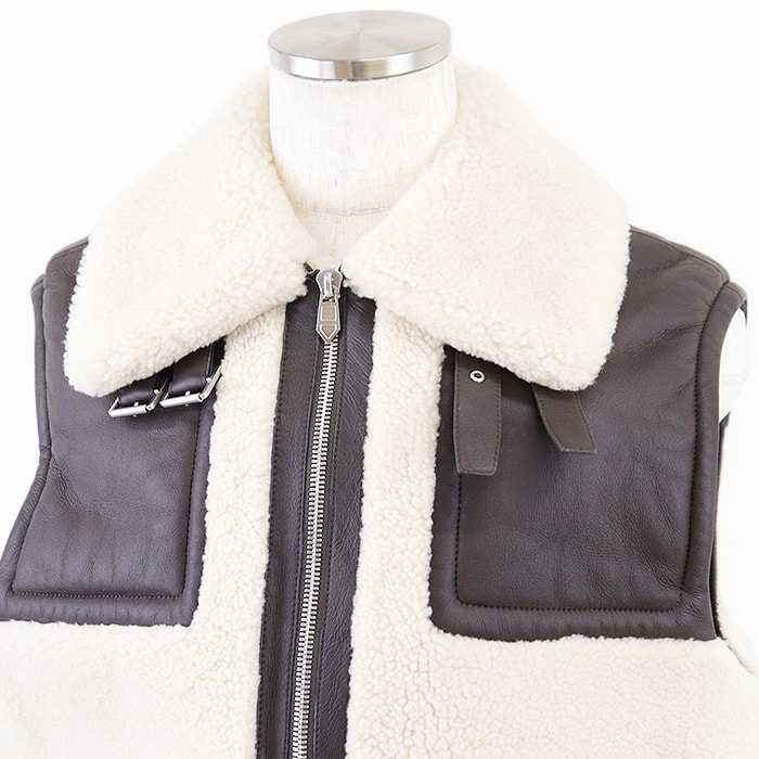 B (目立った傷や汚れなし)】【美品】 エルメス 2023AW ムートン ボア