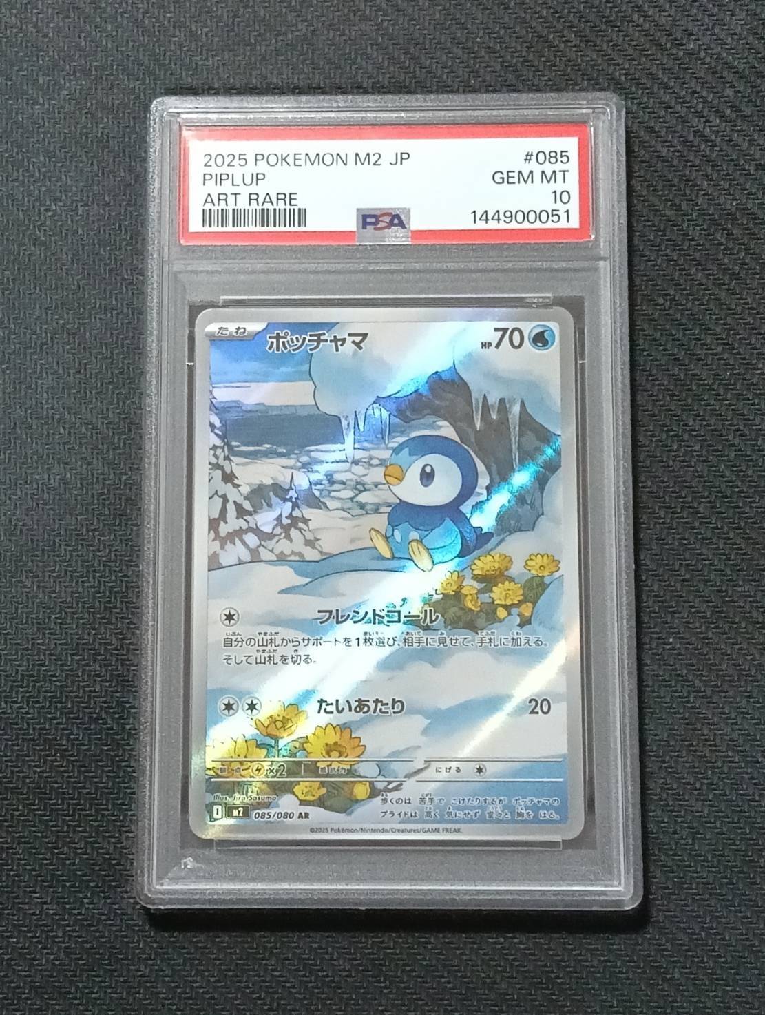 PSA10】ポッチャマ AR [M2 085/080](拡張パック「インフェルノX」) 1枚