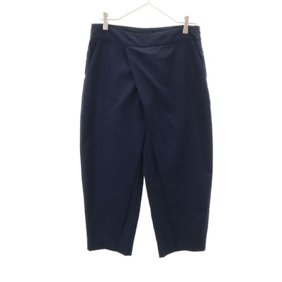 ZARA BASIC ザラベーシック テーパードパンツ M ネイビー