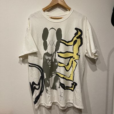 Travis Scott Cactus Jack x KAWS For Fragment Tee "White"