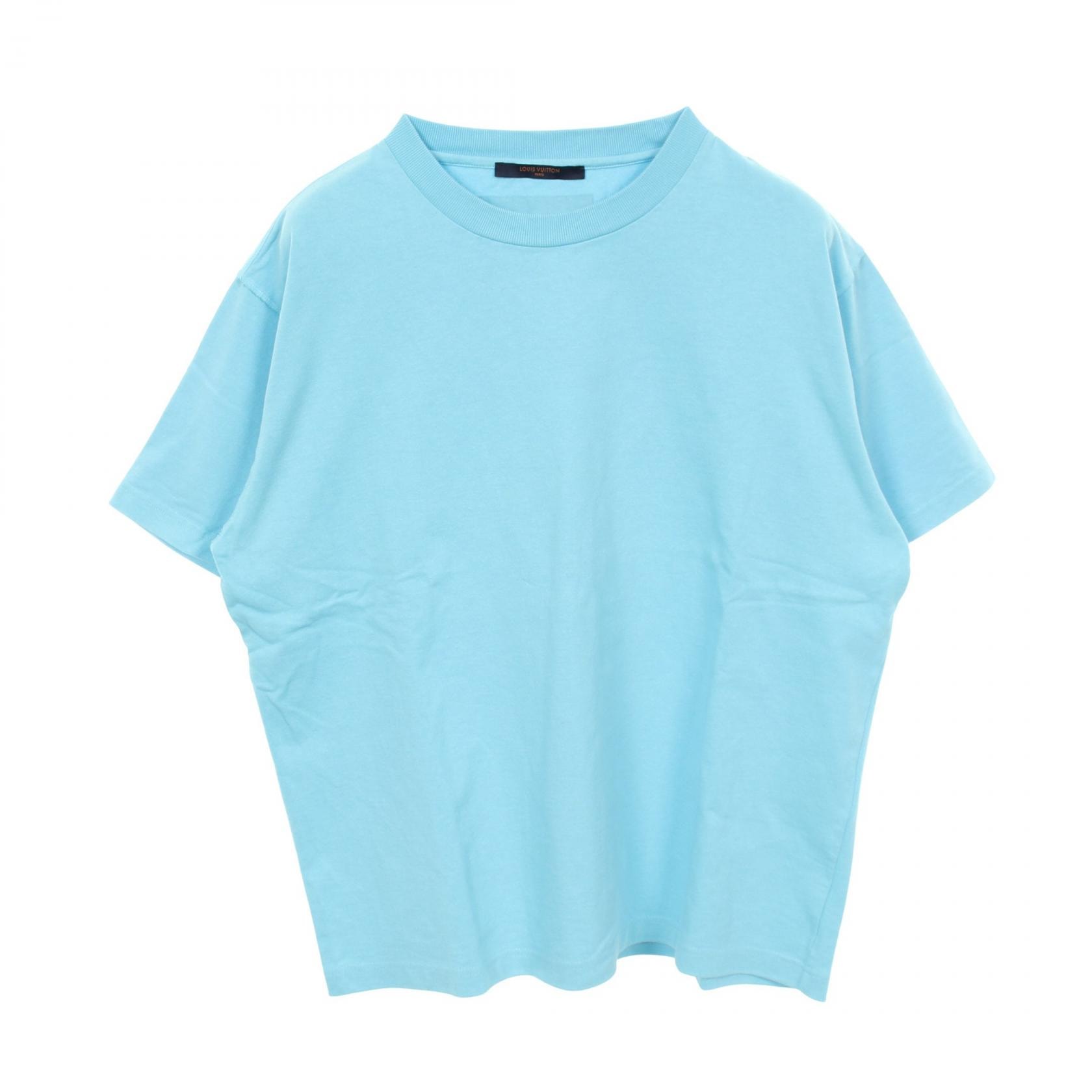 ルイ・ヴィトン LOUIS VUITTON インサイドアウト 半袖Tシャツ 衣料品 トップス コットン メンズ ブルー系 RM201 JYN HIY81W 【中古】