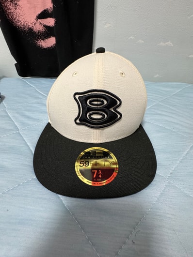 BoTT x NEW ERA / Classic B LP 59Fifty "Cream/Black"
