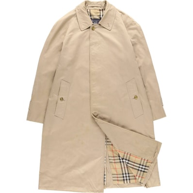 古着 バーバリー Burberry's ステンカラーコート バルマカーンコート 英国製 メンズM相当/evb031440