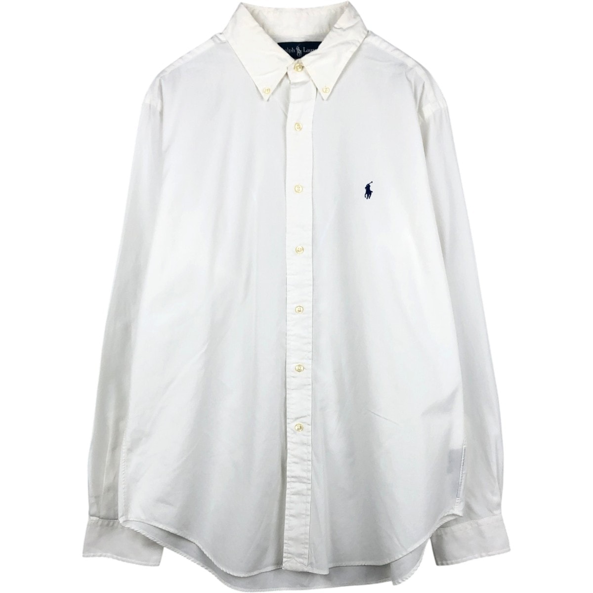 古着 ラルフローレン Ralph Lauren CLASSIC FIT 長袖 ボタンダウンシャツ メンズL相当/eaa676896