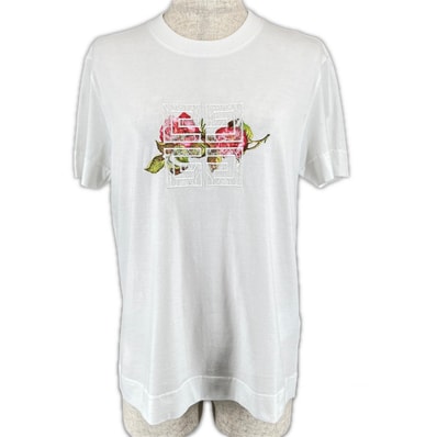 極美品 ジバンシィ 半袖Tシャツ ホワイト レディース S BW70AS3YP7