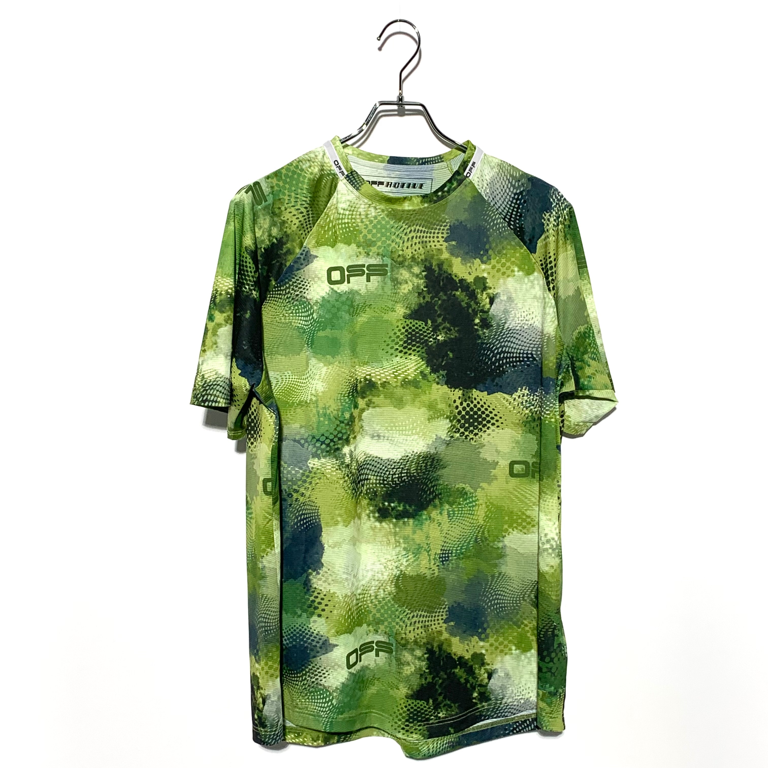 OFF-WHITE camouflage jersey active tee CAMO 21SS