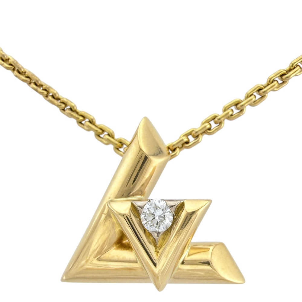 Louis Vuitton LV Volt One Small Pendant Diamond "Yellow Gold"