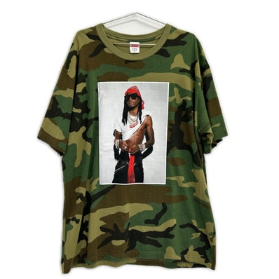 シュプリーム 25AW カモフラ Playboi Carti Tee S/S XL