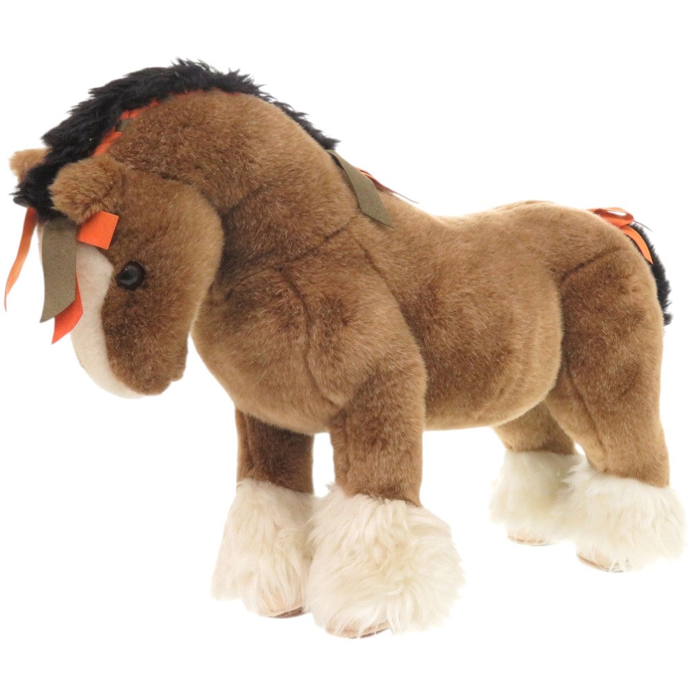 エルメス エルミーMM アクリル ブラウン ぬいぐるみ