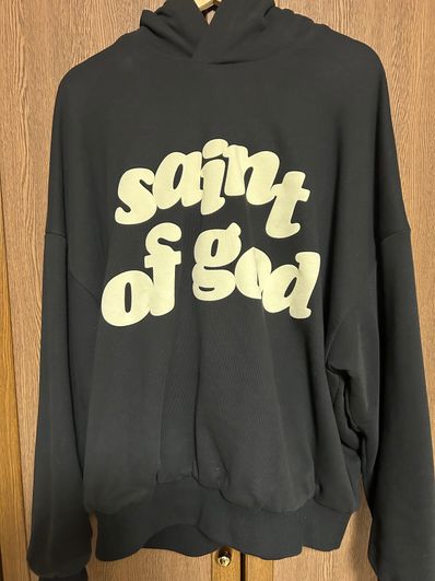 FEAR OF GOD x SAINT Mxxxxxx Saint of God Hoodie "Black"