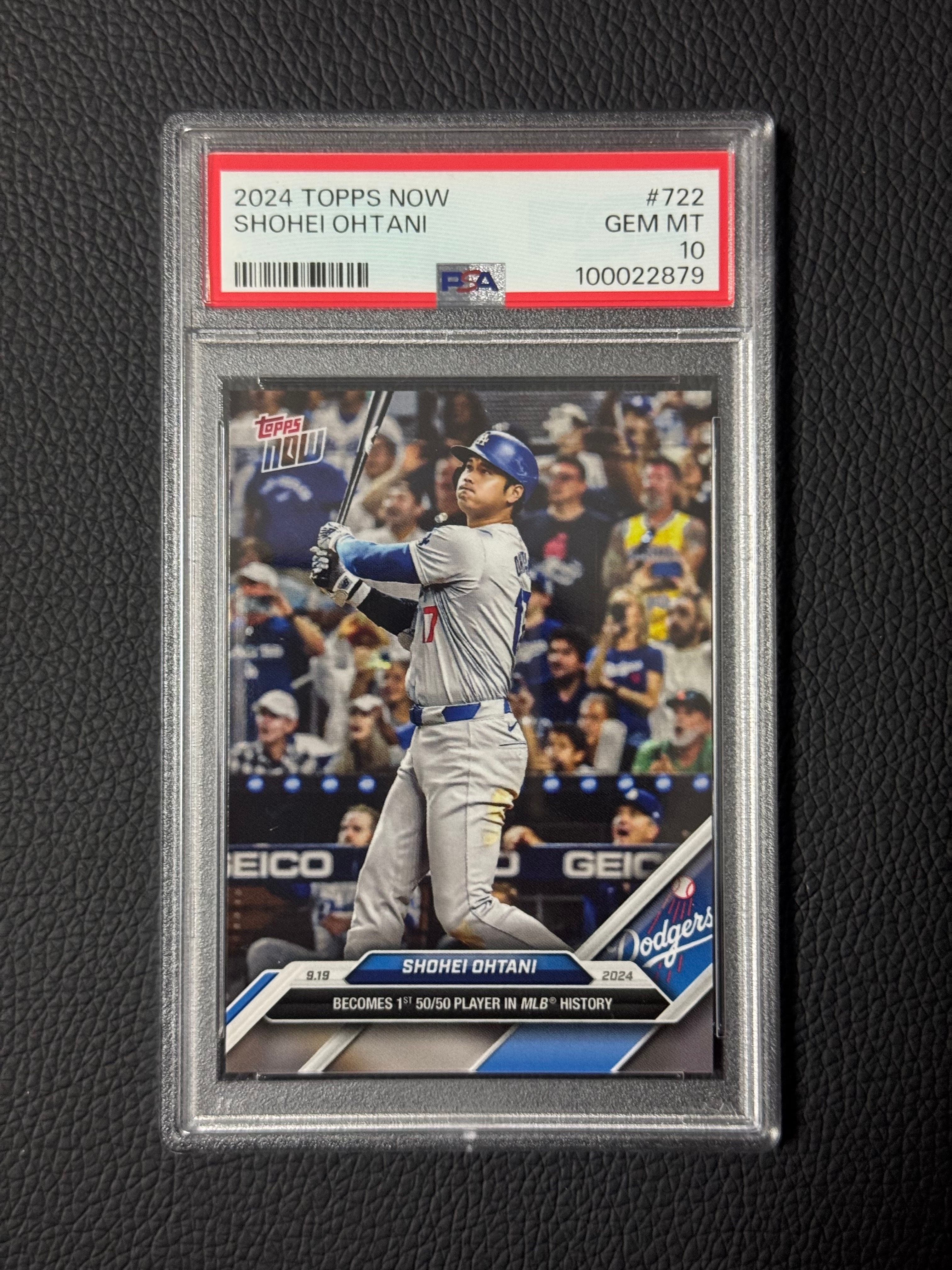 大谷翔平 [722](2024 MLB トップスナウカード「50/50 Club 9/19/24」)
