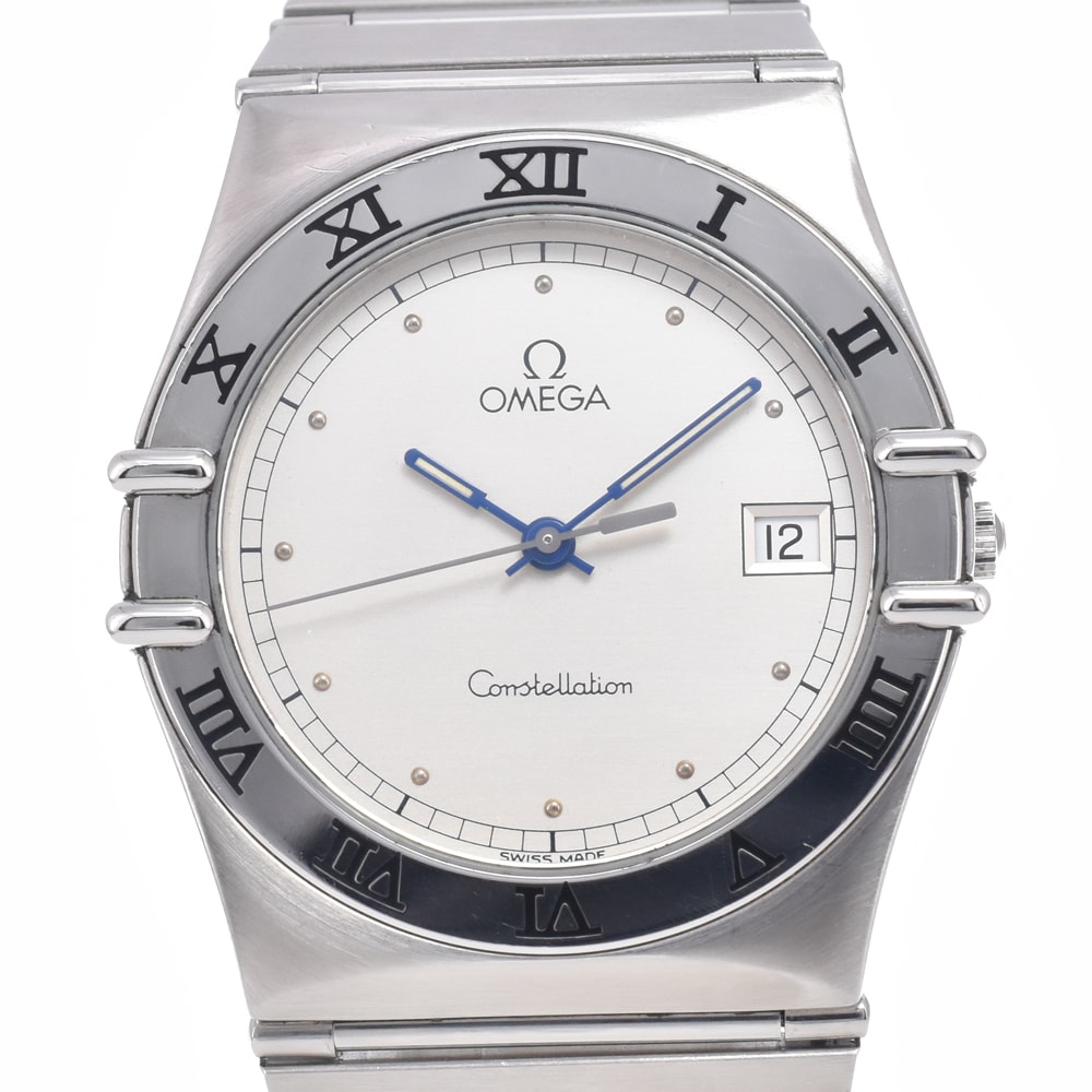 オメガ OMEGA 1510.30 コンステレーション デイト シルバー クォーツ メンズ 良品 腕時計 Q#148884