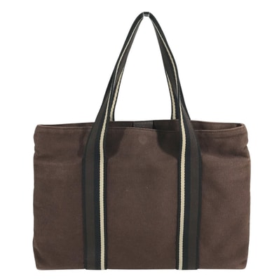 エルメス HERMES トロカホリゾンタルMM トートバッグ カバン 肩掛け バッグ キャンバス トート ショルダーバッグ キャンバス ブラウン