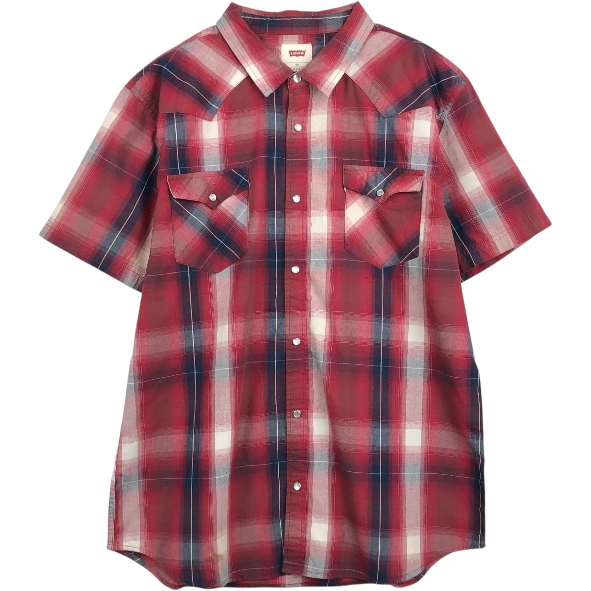 古着 リーバイス Levi's 半袖 ウエスタンシャツ メンズXXL相当/eaa670049