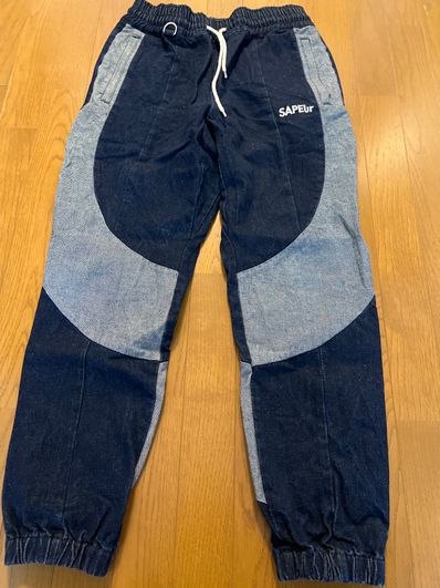 SAPEur DENIM TRACK PANTS "Indigo"