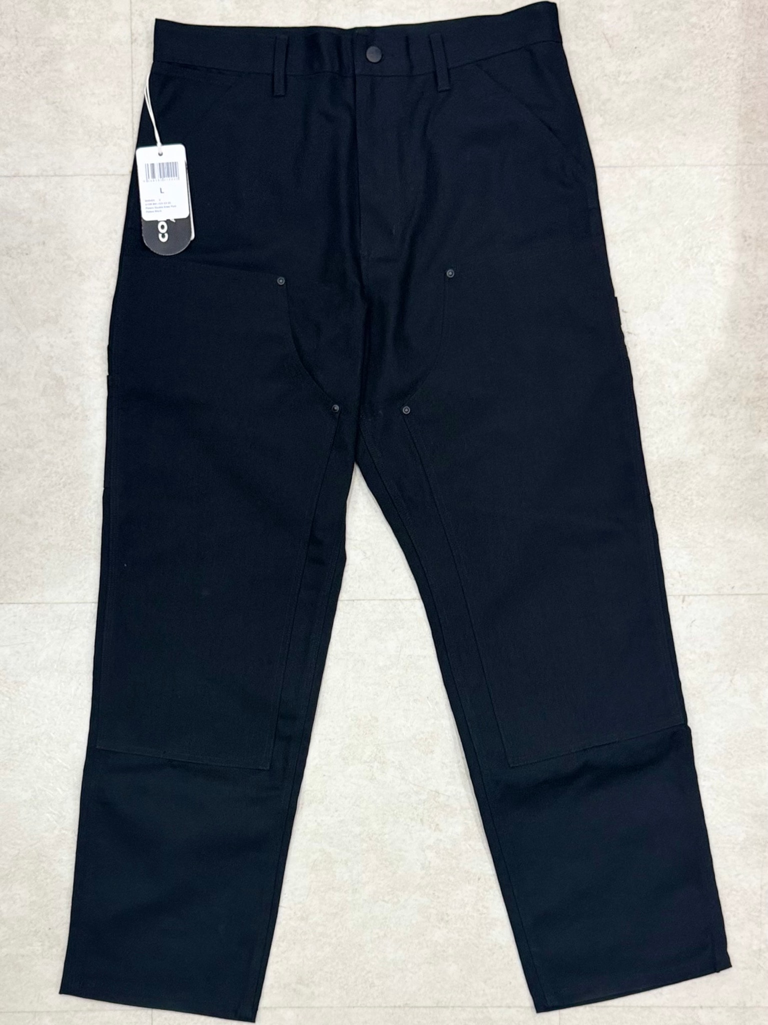 PALACE x Carhartt WIP Double Knee Pant "Black"
