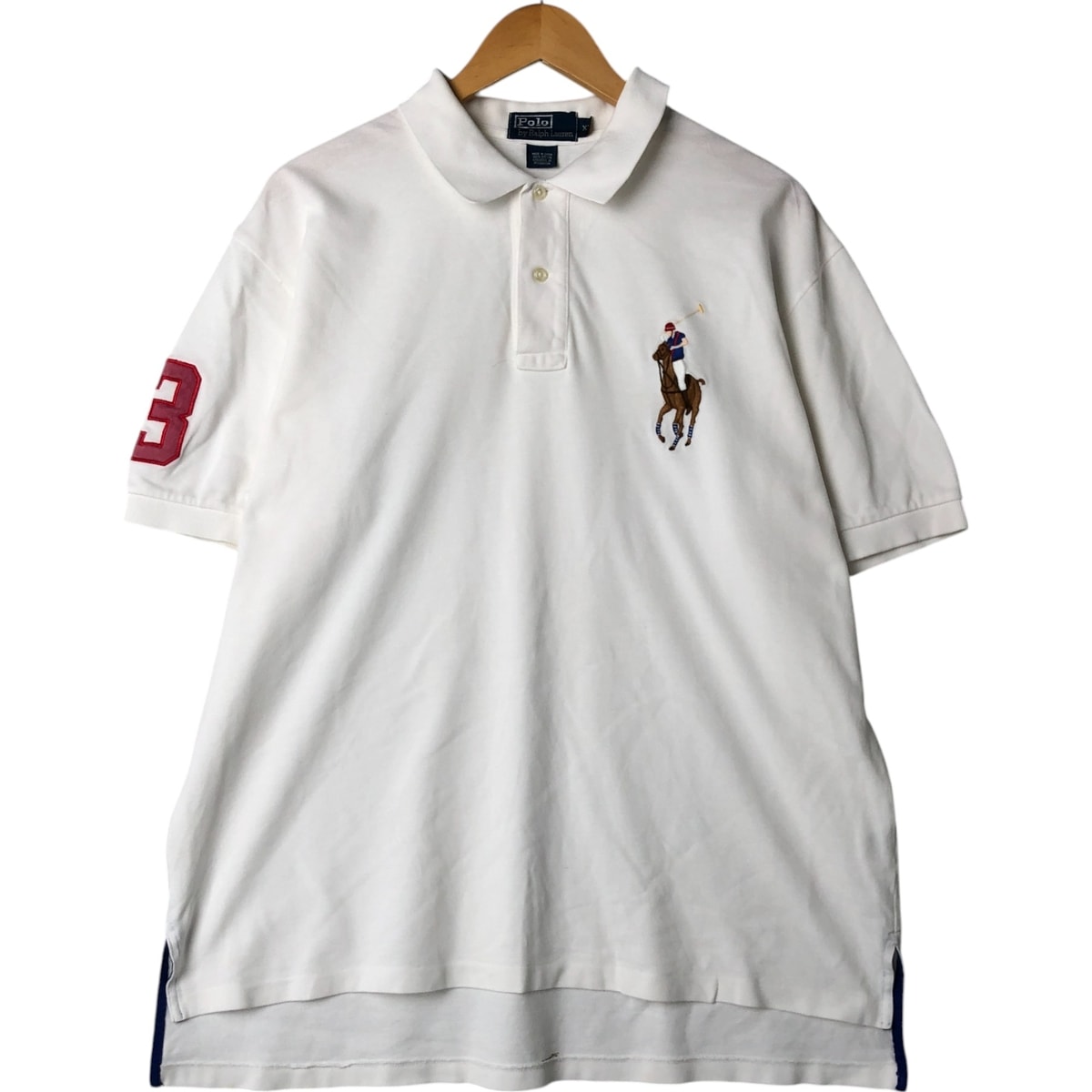 古着 ラルフローレン Ralph Lauren POLO by Ralph Lauren ビッグポニー 半袖 ポロシャツ メンズXL相当/eaa562444