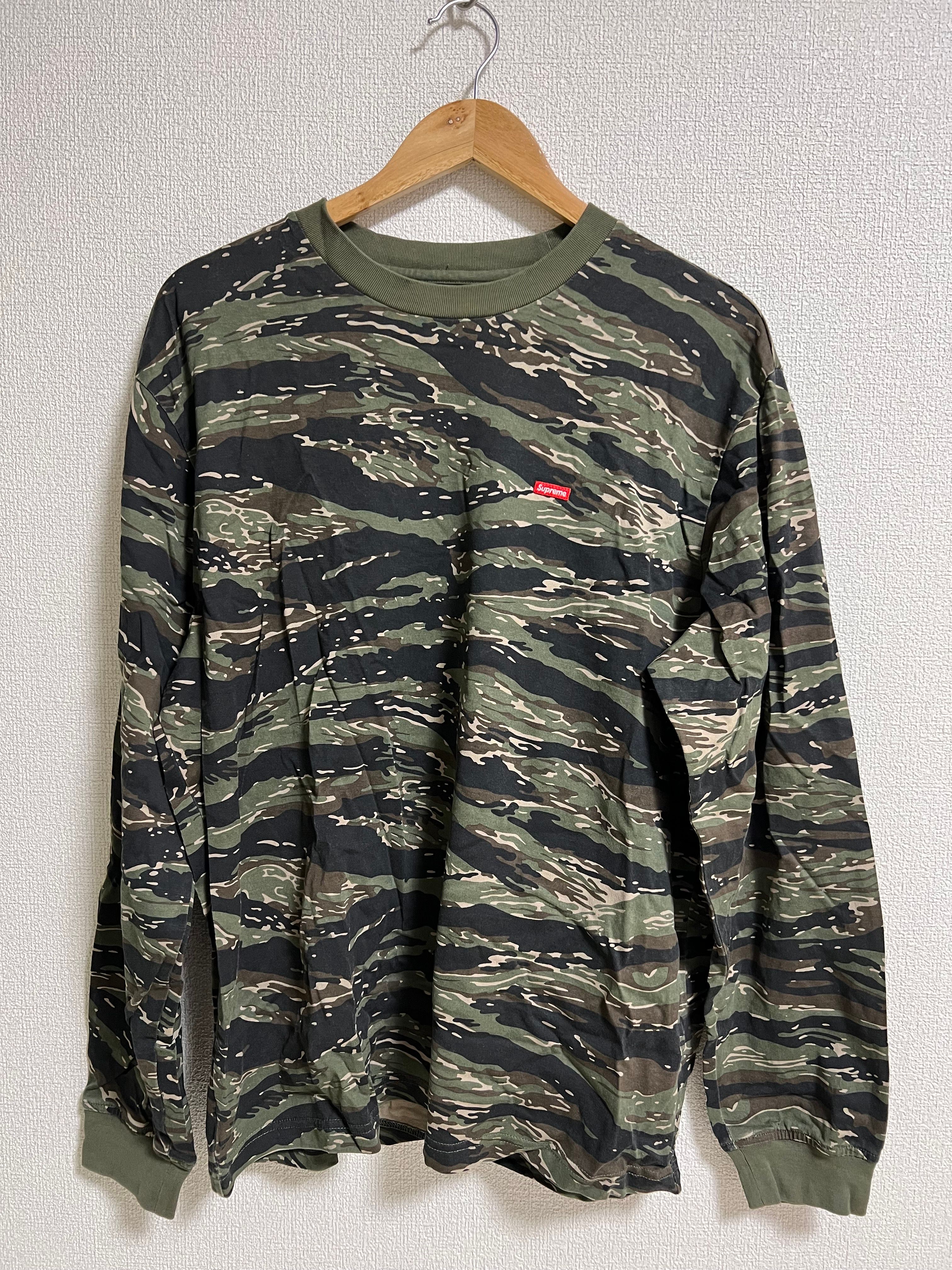 Supreme Small Box L/S Tee "Camo"(21SS)