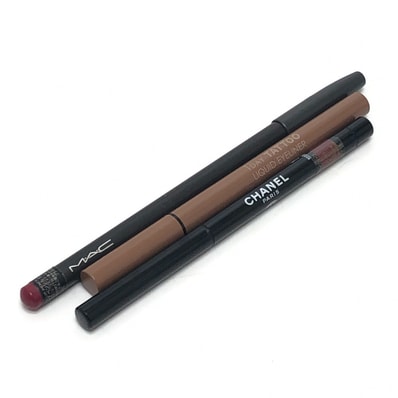 シャネル CHANEL アイライナー×リップペンシル Kパレット MAC 3点セット コスメ メイク用品 化粧品