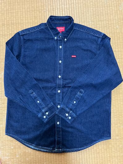 Supreme Small Box Shirt "Denim" (22FW)