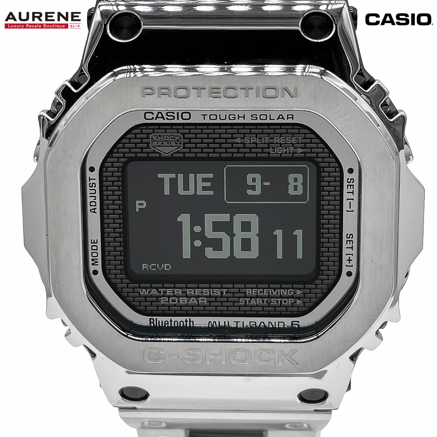 CASIO カシオ G-SHOCK ジーショック GMW-BZ5000D-1JF MIP液晶モデル 腕時計
 ソーラー電波時計 メンズ
 【中古】