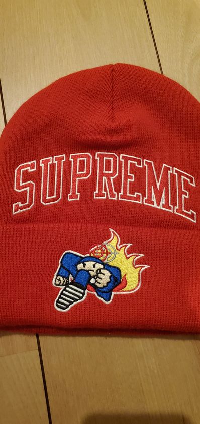 Supreme / Duck Down Music Beanie "Red"