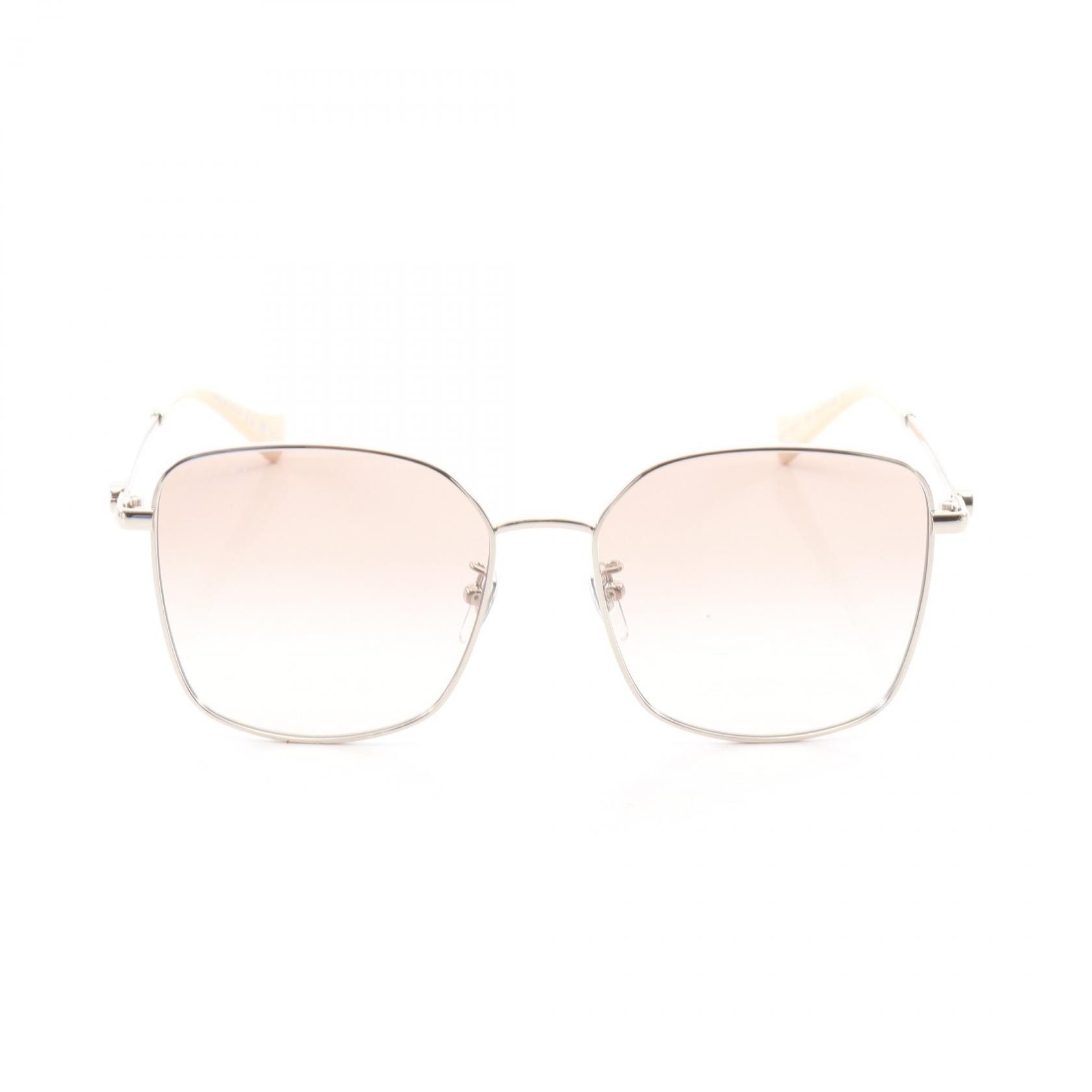 グッチ GUCCI サングラス 衣料品 メタル レディース シルバー系 GG1146SK005 【新品】