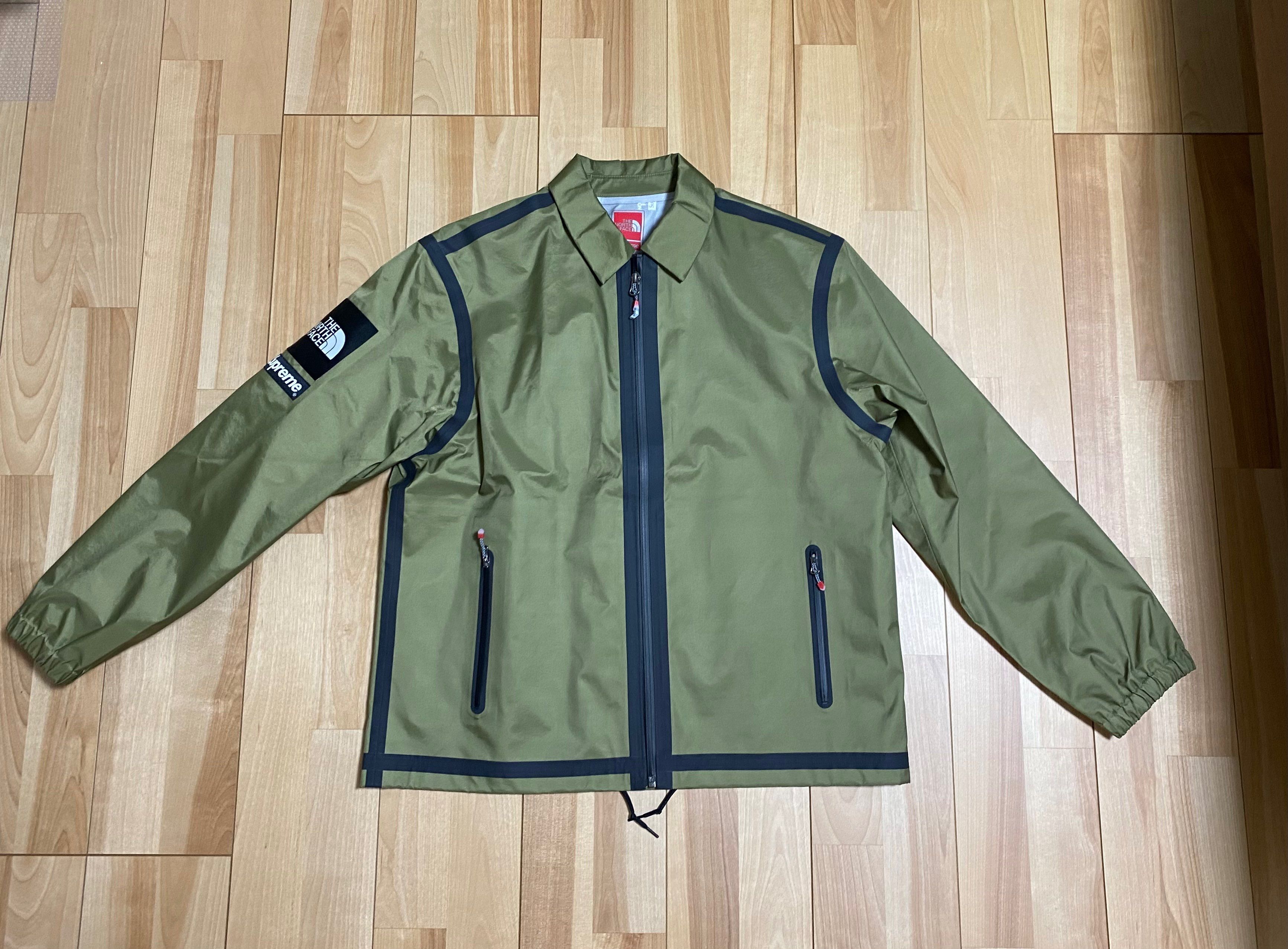 Supreme x The North Face Summit Series Outer Tape Seam Coaches Jacket "Olive"