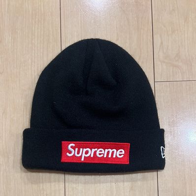 Supreme New Era Box Logo Beanie "Black"