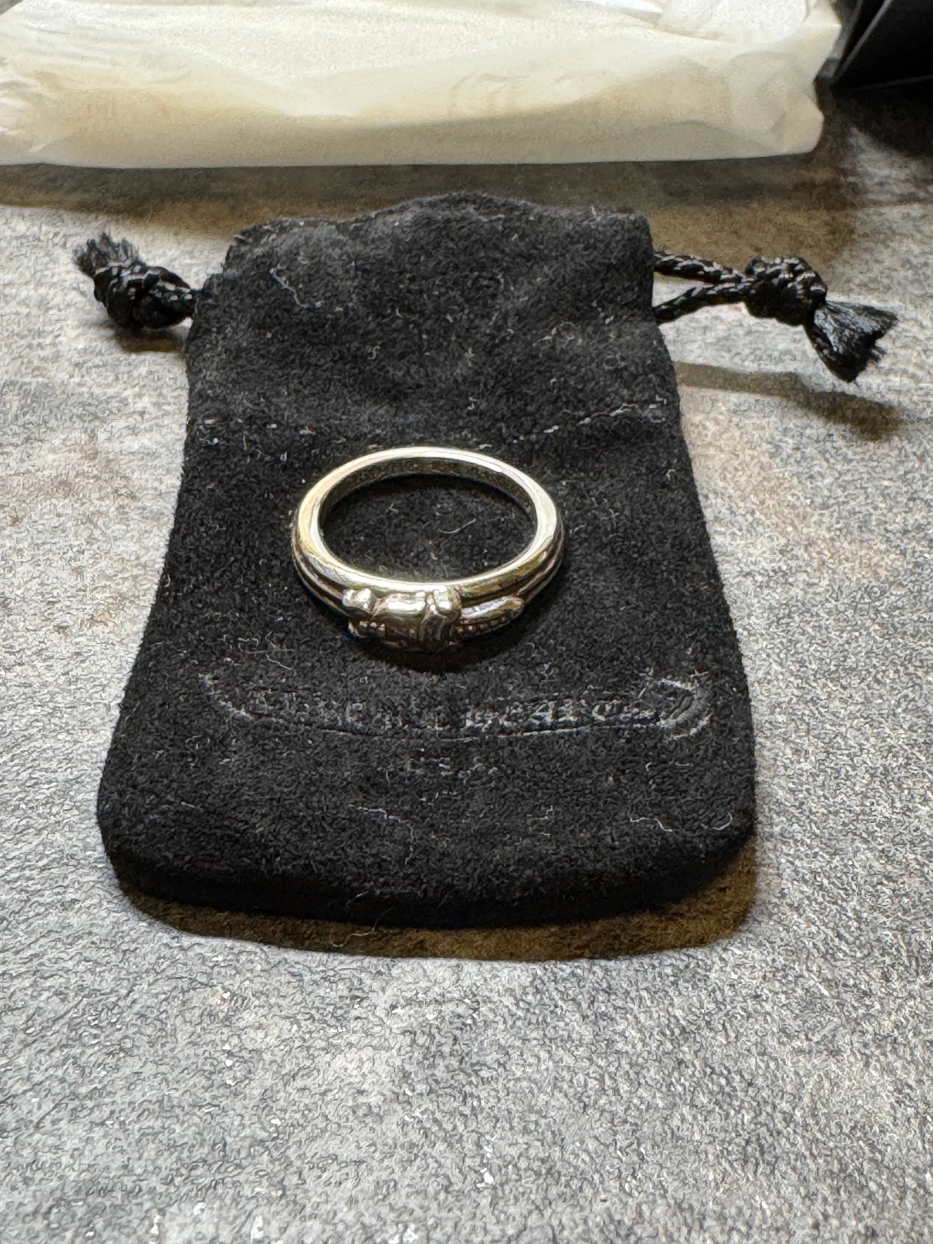 Chrome Hearts Baby Classic Ring W / Dagger "Silver"