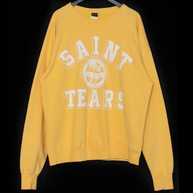 SAINT Mxxxxxx x DENIM TEARS Stars Sweatshirt "Yellow"